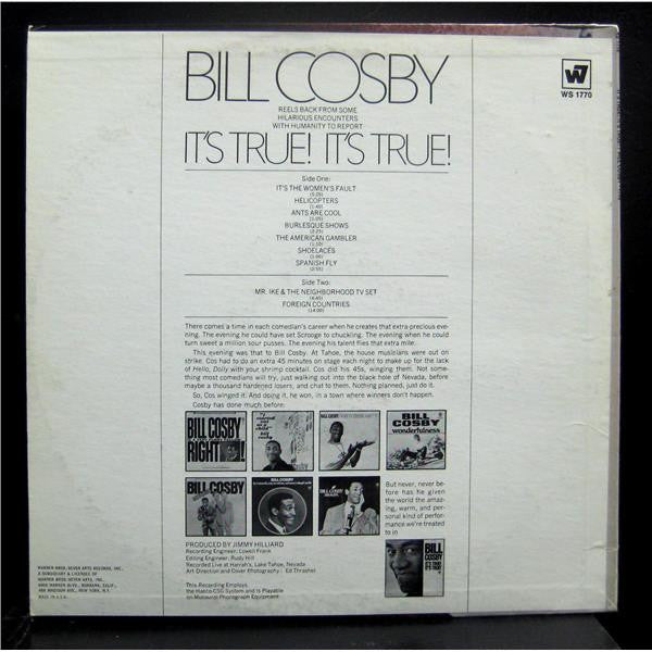 Bill Cosby : It's True!  It's True! (LP, Album, Pit)