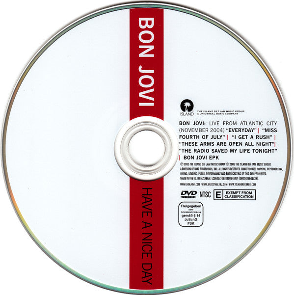Bon Jovi : Have A Nice Day (CD, Album + DVD-V, NTSC + Dlx, Ltd, Dig)