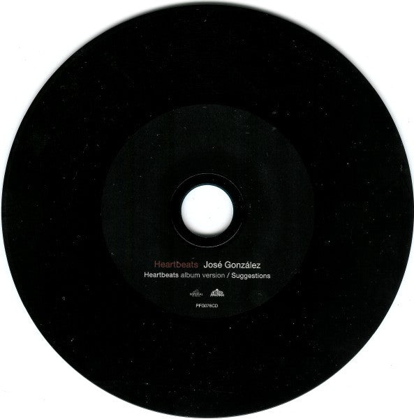 José González : Heartbeats (CD, Single)