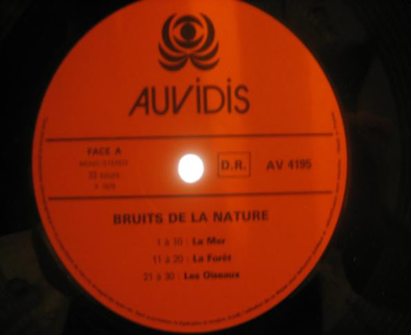 Various : Bruits De La Nature (LP)