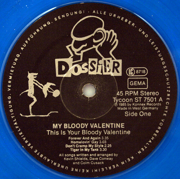 My Bloody Valentine : This Is Your Bloody Valentine (12", MiniAlbum, RE, Blu)