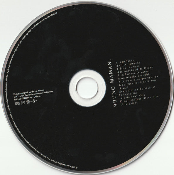 Bruno Maman : Bruno Maman (CD, Album)