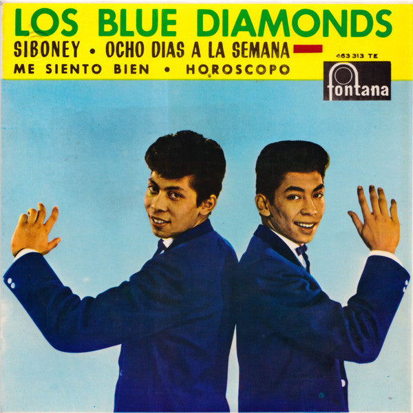 The Blue Diamonds : Siboney / Ocho Dias A La Semana (7", EP, Mono)