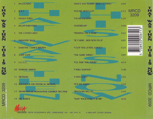 Various : That Was Then This Is Now (CD, Comp)