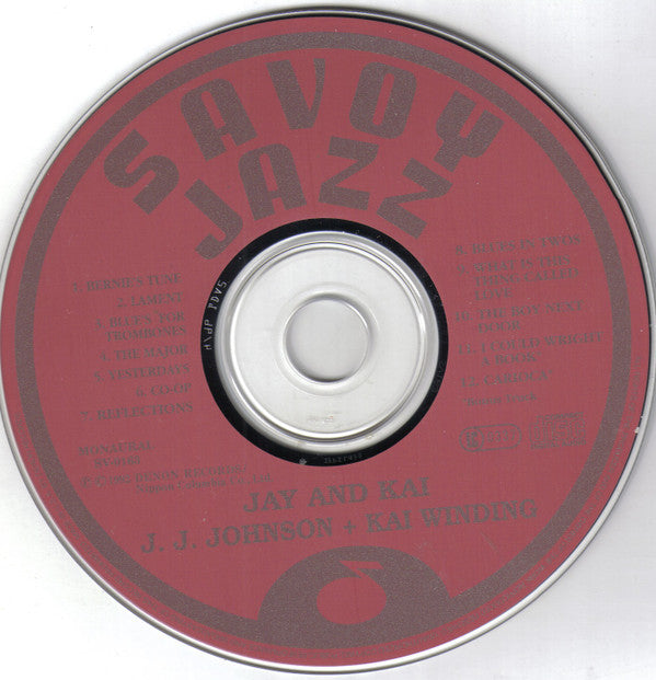 J.J. Johnson, Kai Winding : Jay And Kai  (CD, Album, RE, RM)