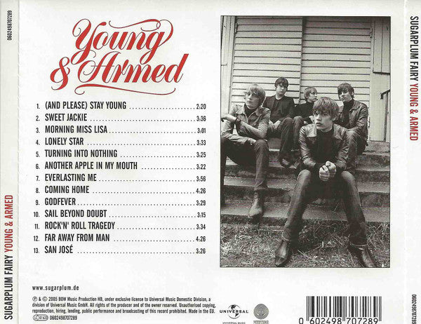 Sugarplum Fairy : Young & Armed (CD, Album)