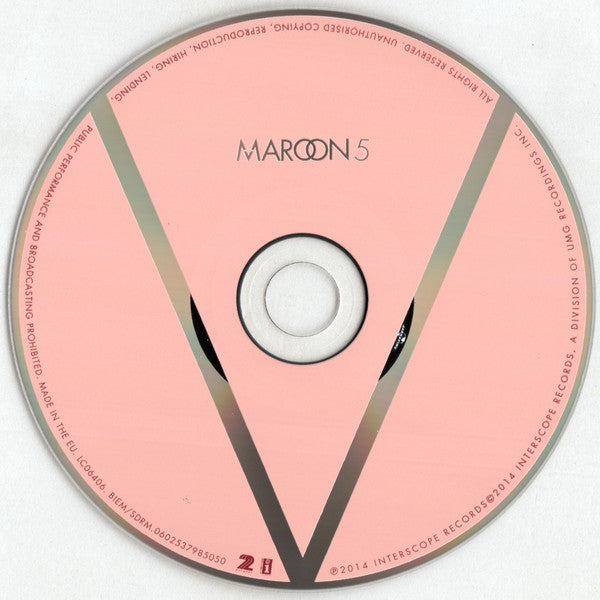 Maroon 5 : V (CD, Album)