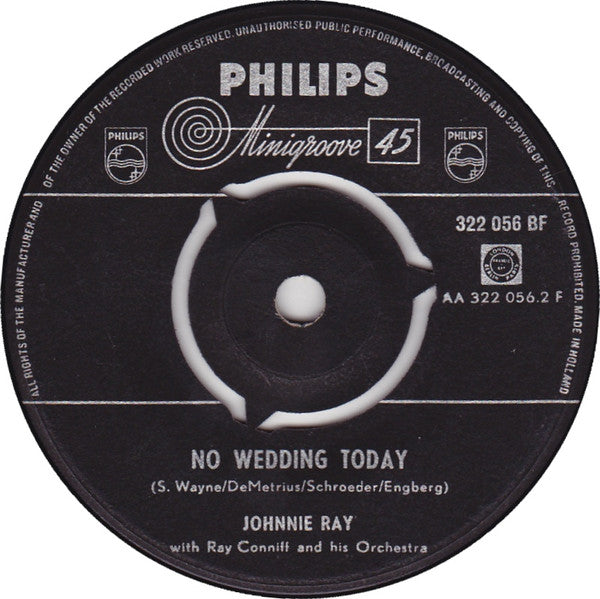 Johnnie Ray : Yes Tonight, Josephine (7", Single)