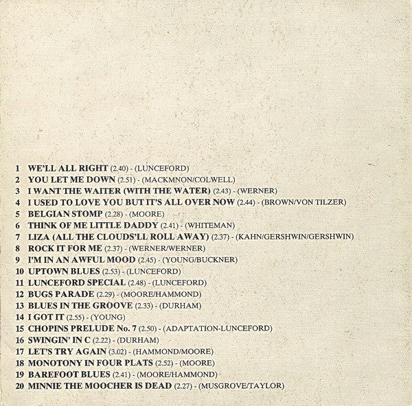 Jimmie Lunceford : Powerhouse Swing - Dance Hall Days (CD, Comp)