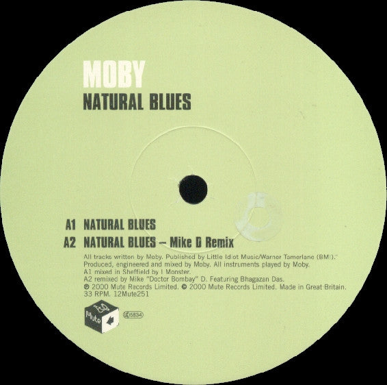 Moby : Natural Blues (12")