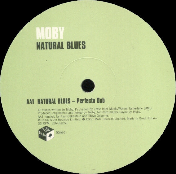 Moby : Natural Blues (12")
