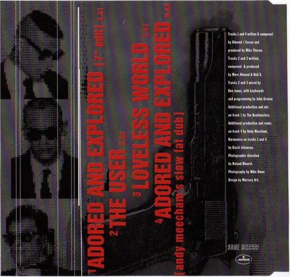 Marc Almond : Adored And Explored (CD, Single, PMD)