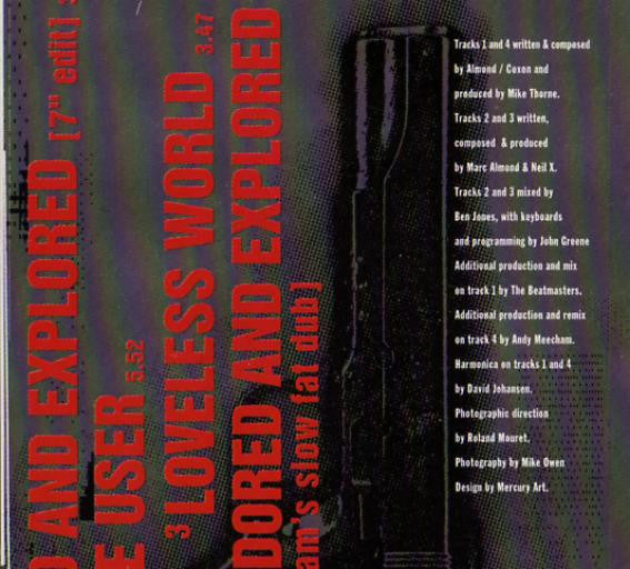 Marc Almond : Adored And Explored (CD, Single, PMD)