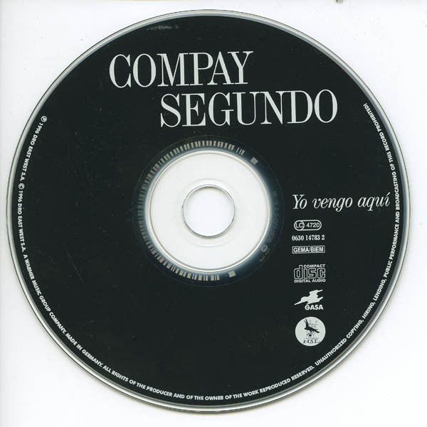 Compay Segundo : Yo Vengo Aquí (CD, Album)