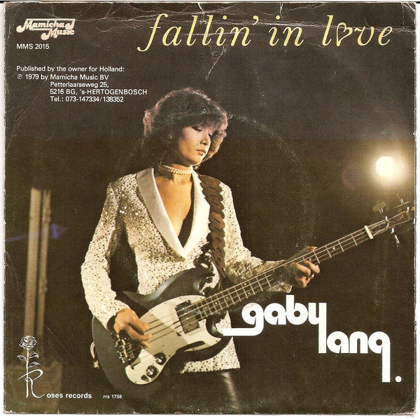Gaby Lang : Fallin' In Love (7", Single)