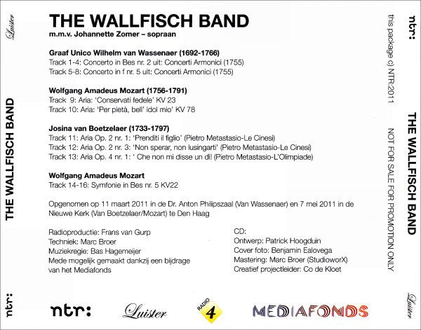 The Wallfisch Band : The Wallfisch Band Goes Dutch (CD, Album, Promo)