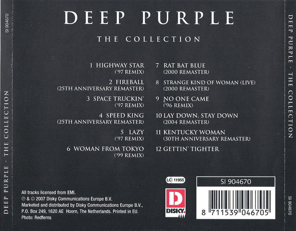 Deep Purple : The Collection (CD, Comp)