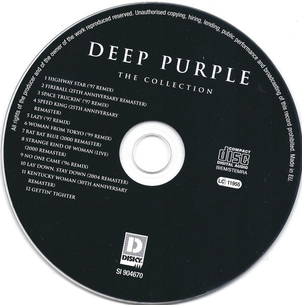 Deep Purple : The Collection (CD, Comp)