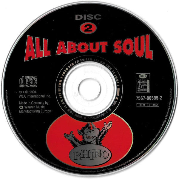 Various : All About Soul (53 Original Soul Classics) (2xCD, Comp, RM)