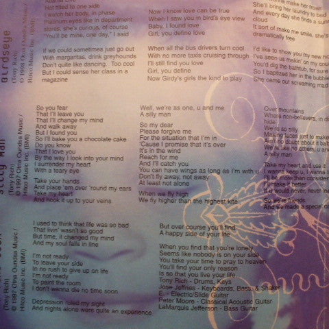 The Tony Rich Project : Birdseye (CD, Album)