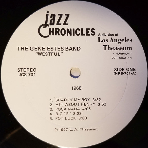 The Gene Estes Band : Westful  (LP, RE)