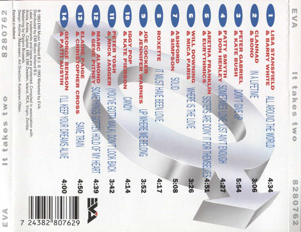 Various : It Takes Two - 14 Hot Rock Duets (CD, Comp)