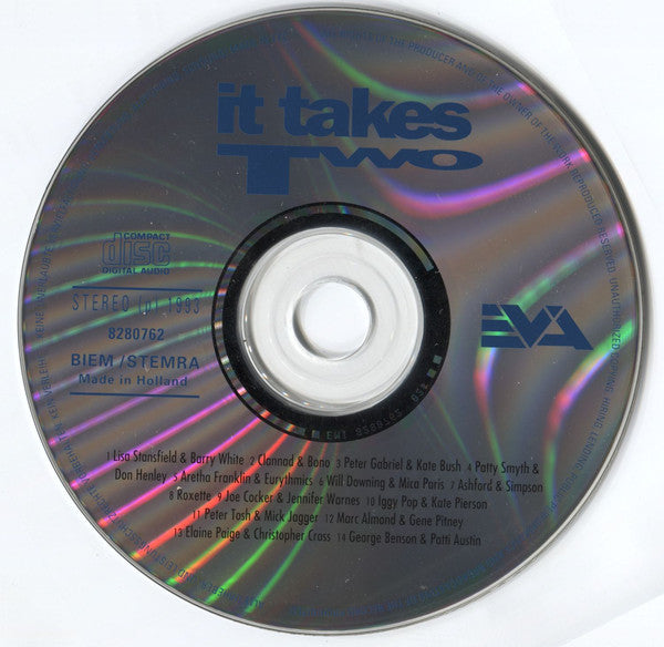 Various : It Takes Two - 14 Hot Rock Duets (CD, Comp)