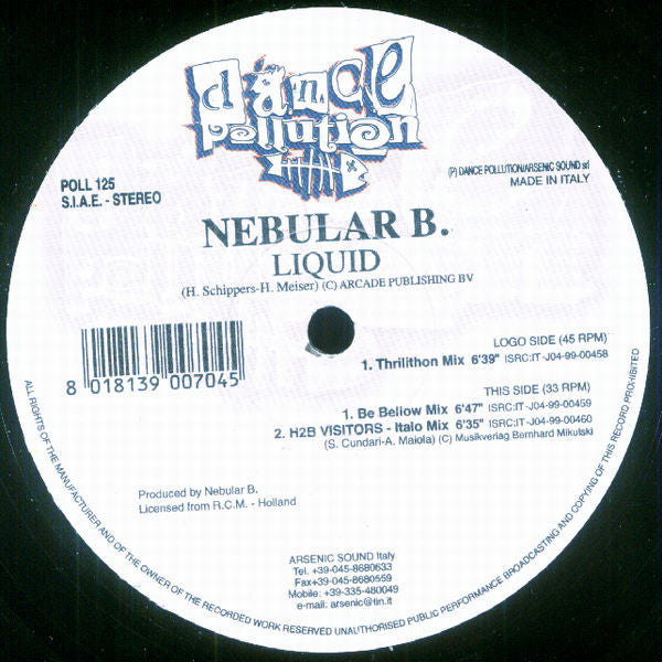 Nebular B : Liquid (12")