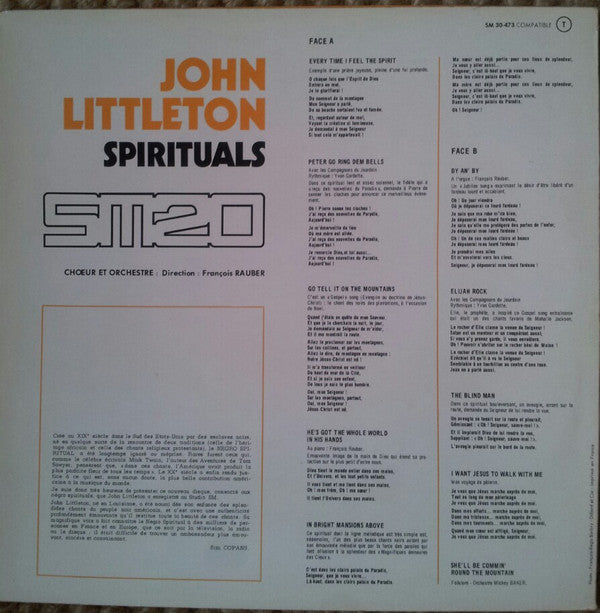 John Littleton : Spirituals No 2 (LP, Album)