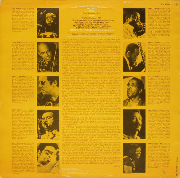 Various : Newport In New York '72 - The Jam Sessions, Vol. 2 (LP)