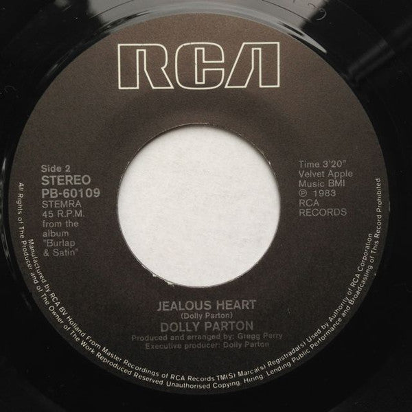 Dolly Parton : You Are (7", Single)