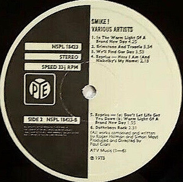 Roger Holman & Simon May : Smike (LP)