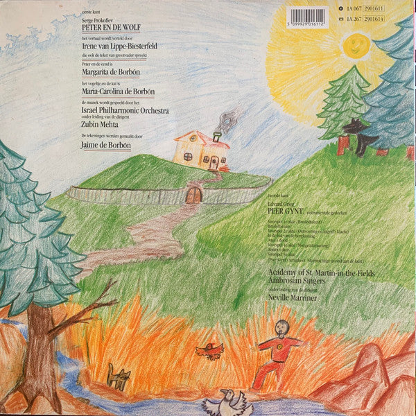 Irene van Lippe-Biesterfeld En Haar Dochters Margarita*, Maria-Carolina*, Serge Prokofiev* : Peter En De Wolf (LP, Album, Comp)