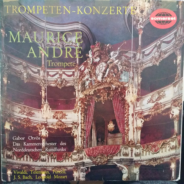 Maurice André, Gabor Ötvös, Kammerorchester Des Norddeutschen Rundfunks : Trompeten-Konzerte (LP)