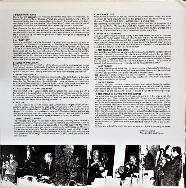 The Blue Angel Jazz Club : The Complete 1970 Pasadena Jazz Party (2xLP, Album, Blu)