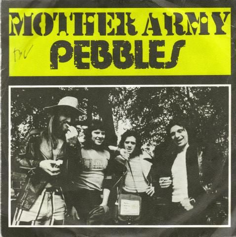 The Pebbles : Mother Army (7", Single)