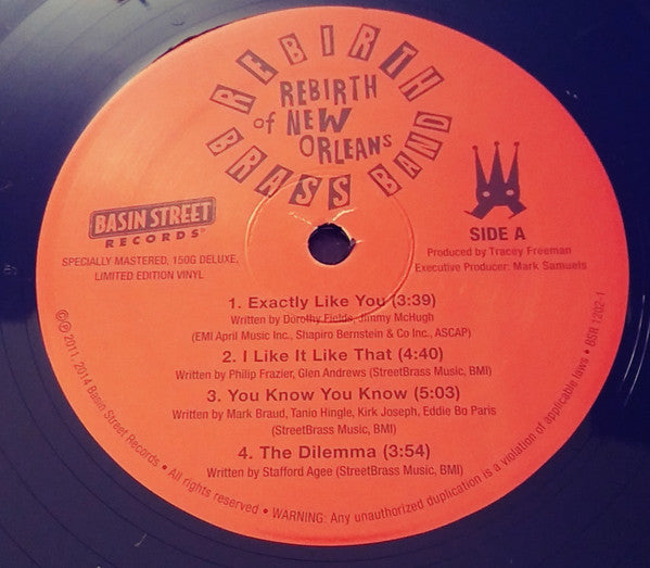 Rebirth Brass Band : Rebirth Of New Orleans (LP, Album, Ltd, RM, 150)