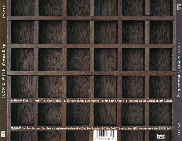 Iron And Wine : Woman King (CD, EP)