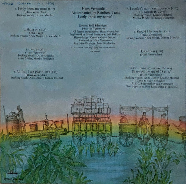 Hans Vermeulen : I Only Know My Name (LP, Album)