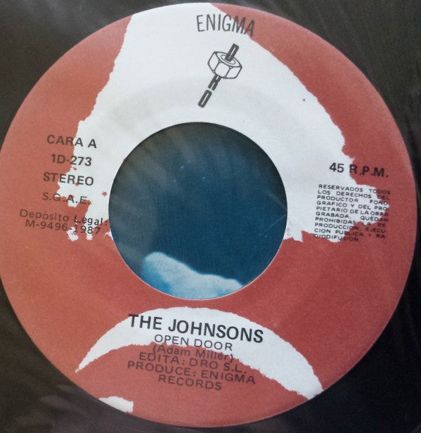 The Johnsons (3), The Romans (11) : Open Door / Ten Cent Wager (7", Single)