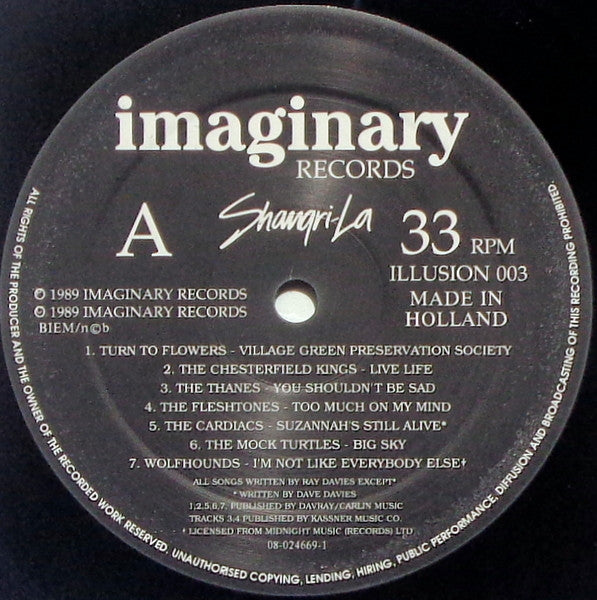 Various : Shangri-La - A Tribute To The Kinks (LP, Comp)