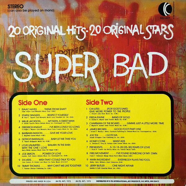 Various : Super Bad (LP, Comp, Ltd, Glo)