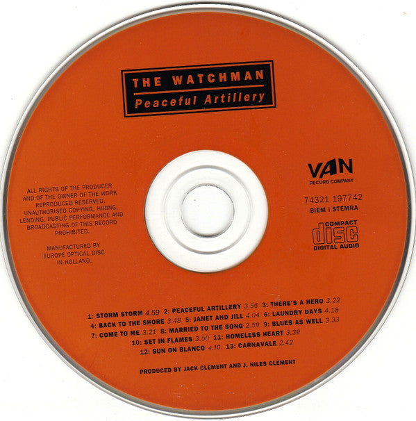 The Watchman : Peaceful Artillery (CD, Album)