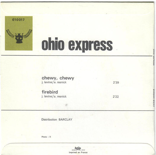 Ohio Express : Chewy Chewy (7", Single)