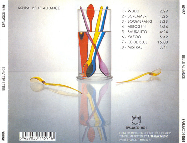 Ashra : Belle Alliance (CD, Album, RE)