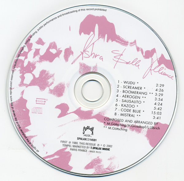 Ashra : Belle Alliance (CD, Album, RE)