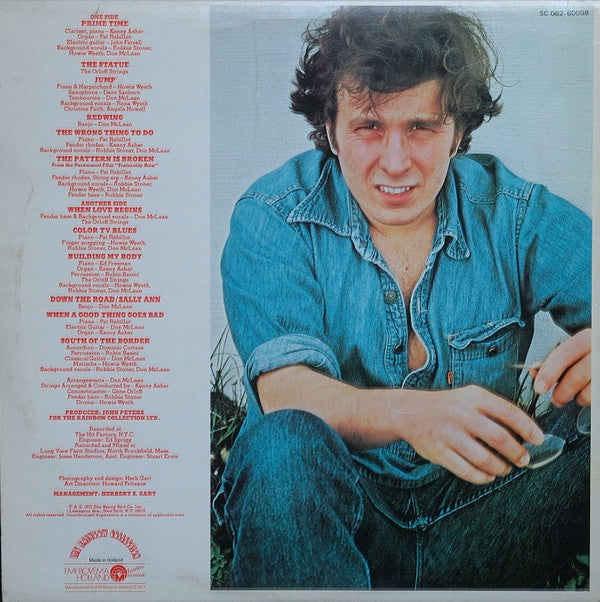 Don McLean : Prime Time (LP, Album)