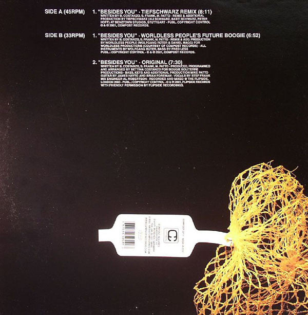 Bougie Soliterre : Besides You (12")