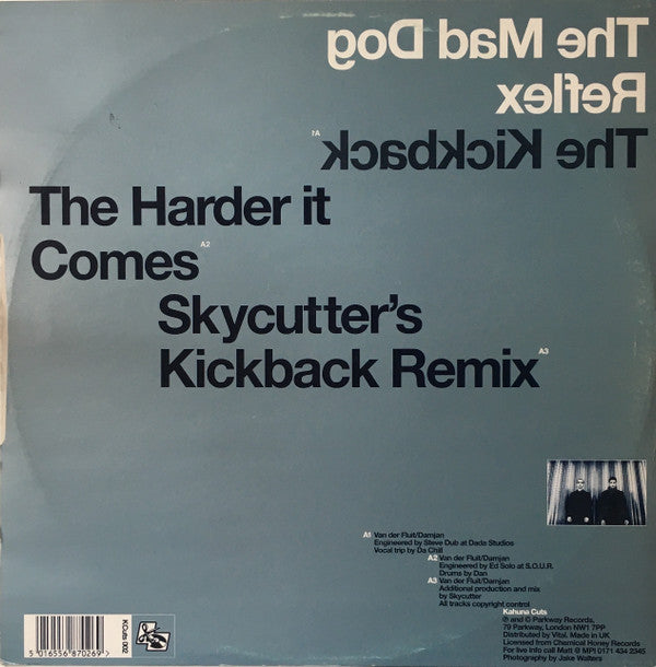 The Mad Dog Reflex : The Kickback / The Harder It Comes (12")