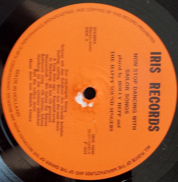 Holli Hepp And The The Happy Sound Singers : Non Stop Dancing With Sailor Songs (LP)